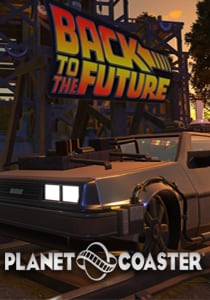 Planet Coaster - Back to the Future Time Machine Construction Kit