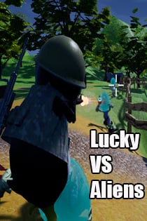 Lucky VS Aliens