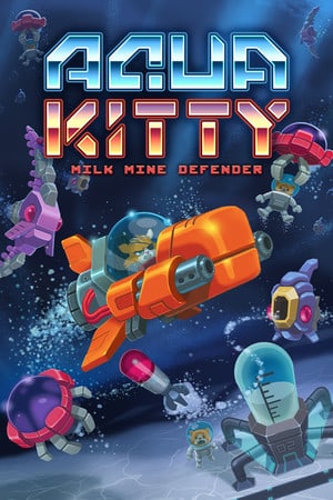 Download Aqua Kitty - Milk Mine Defender