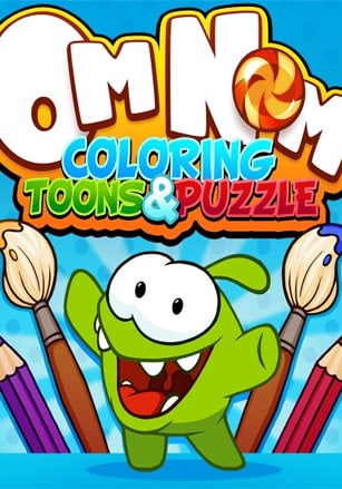 Om Nom: Coloring, Toons and Puzzle