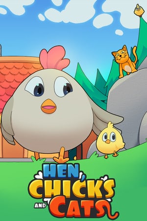 Download HEN, CHICKS AND CATS