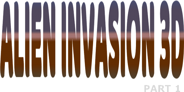 Alien Invasion 3d Logo