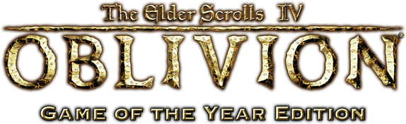 The Elder Scrolls 4: Oblivion Game of the Year Edition Logo