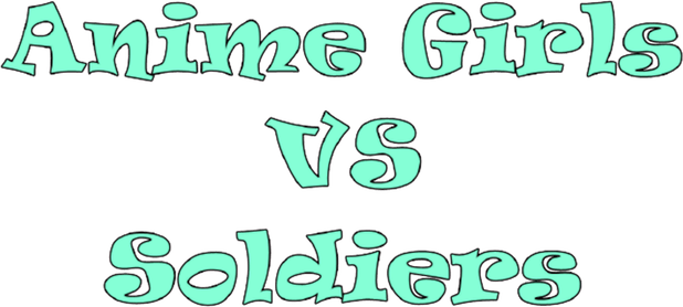 Anime Girls VS Soldiers Logo