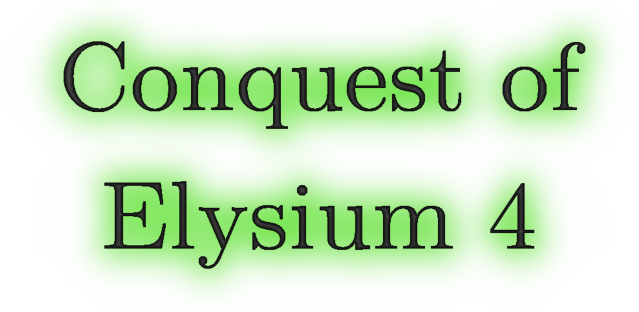 Conquest of Elysium 4 Logo