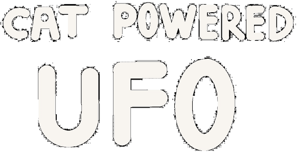 Cat Powered UFO Logo