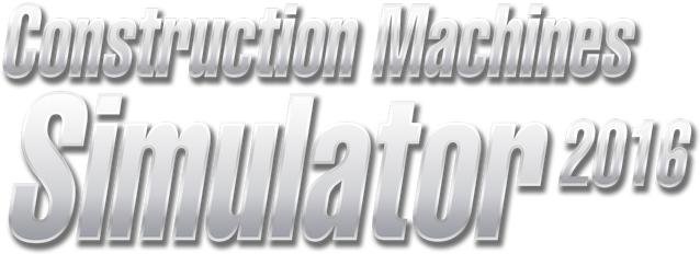 Construction Machines Simulator 2016 Logo